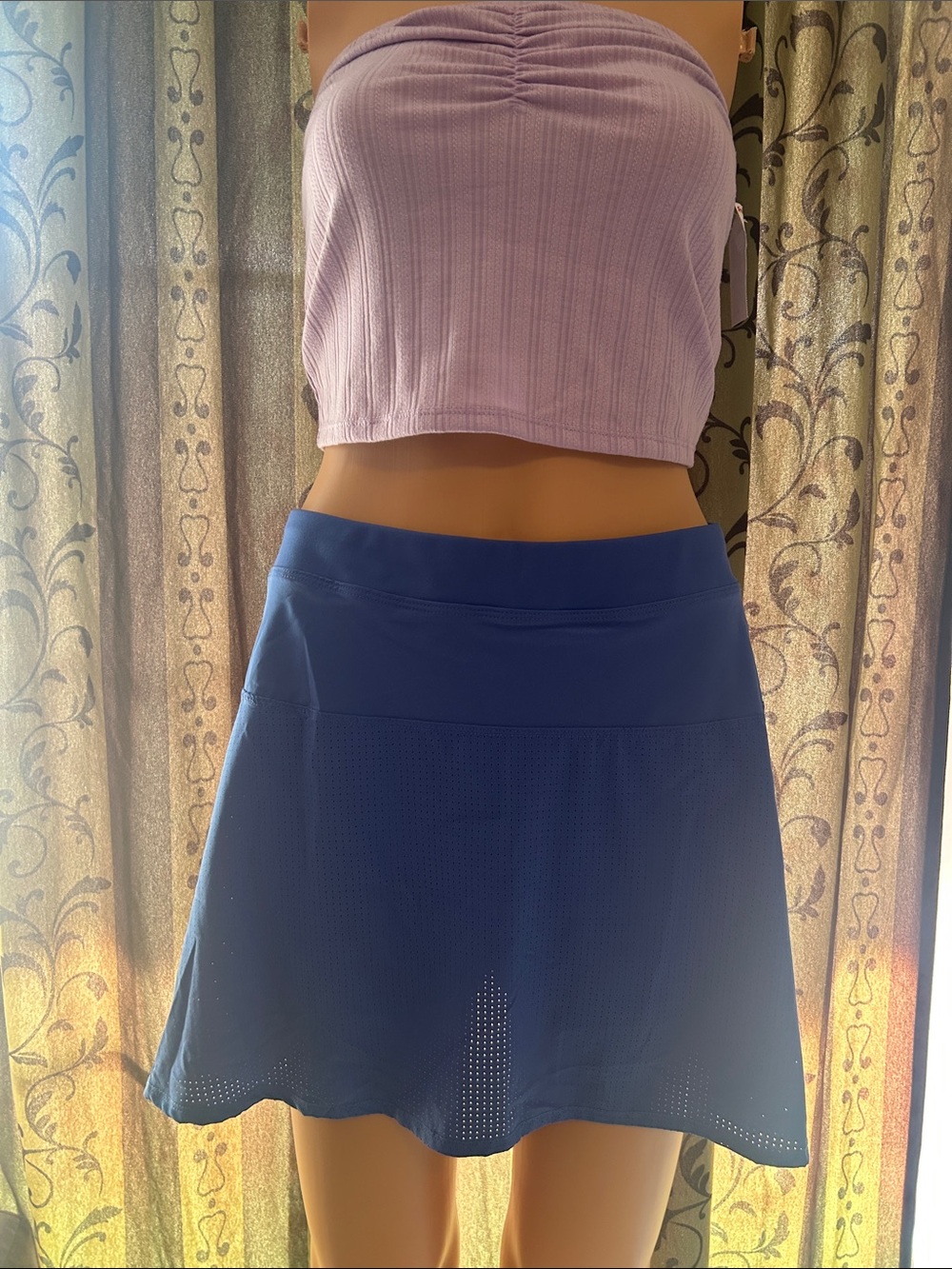 Women's Athletic A-Line Active Skirt - Blue